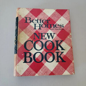 Vintage Better Homes and Gardens Cookbook 1968 Metal Spiral Bound Hardcover